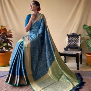 patola silk saree