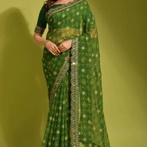 chiffon saree