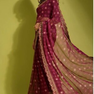 chiffon saree