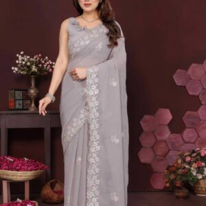 georgette saree