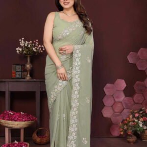 georgette saree