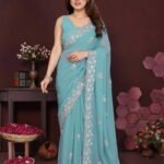 georgette saree