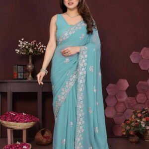 georgette saree